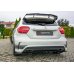 Диффузор заднего бампера на Mercedes A W176 A45 AMG ДОрестайл